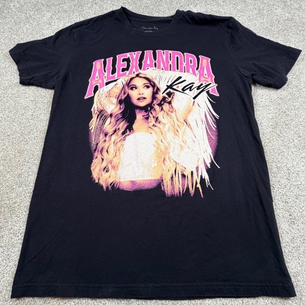 Alexandra Kay Official Merch Black Graphic T-Shirt Large Country Music Tee